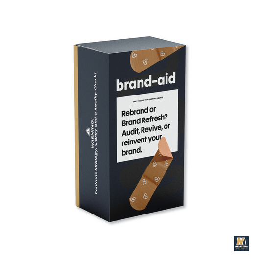 BRAND-AID MASTERCLASS: Apply pressure to your branding wounds. Audit, revive, or reinvent your brand.